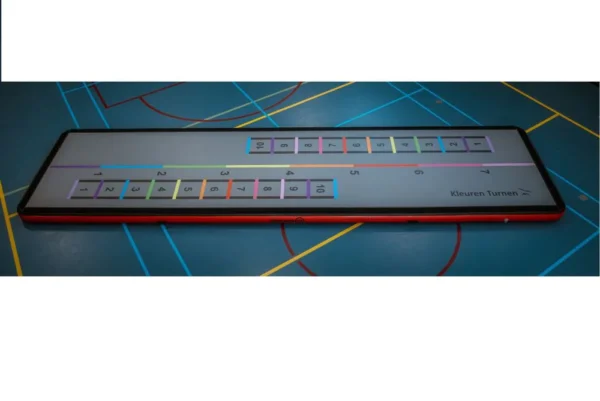 sprintladder_1 Bildungs Airtrack Mehrfarbig | 8 x 2m