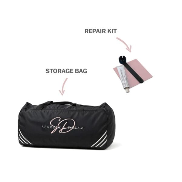 Airtrack Collage-S&D_repairkit_bag Airspot Plus | S&D x 12SPRINGS Edition