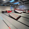 Airfloor gymnastics hall 12SPRINGS Airfloor mit AirInclines, AirBoxen und AirBeam in einer Turnhalle